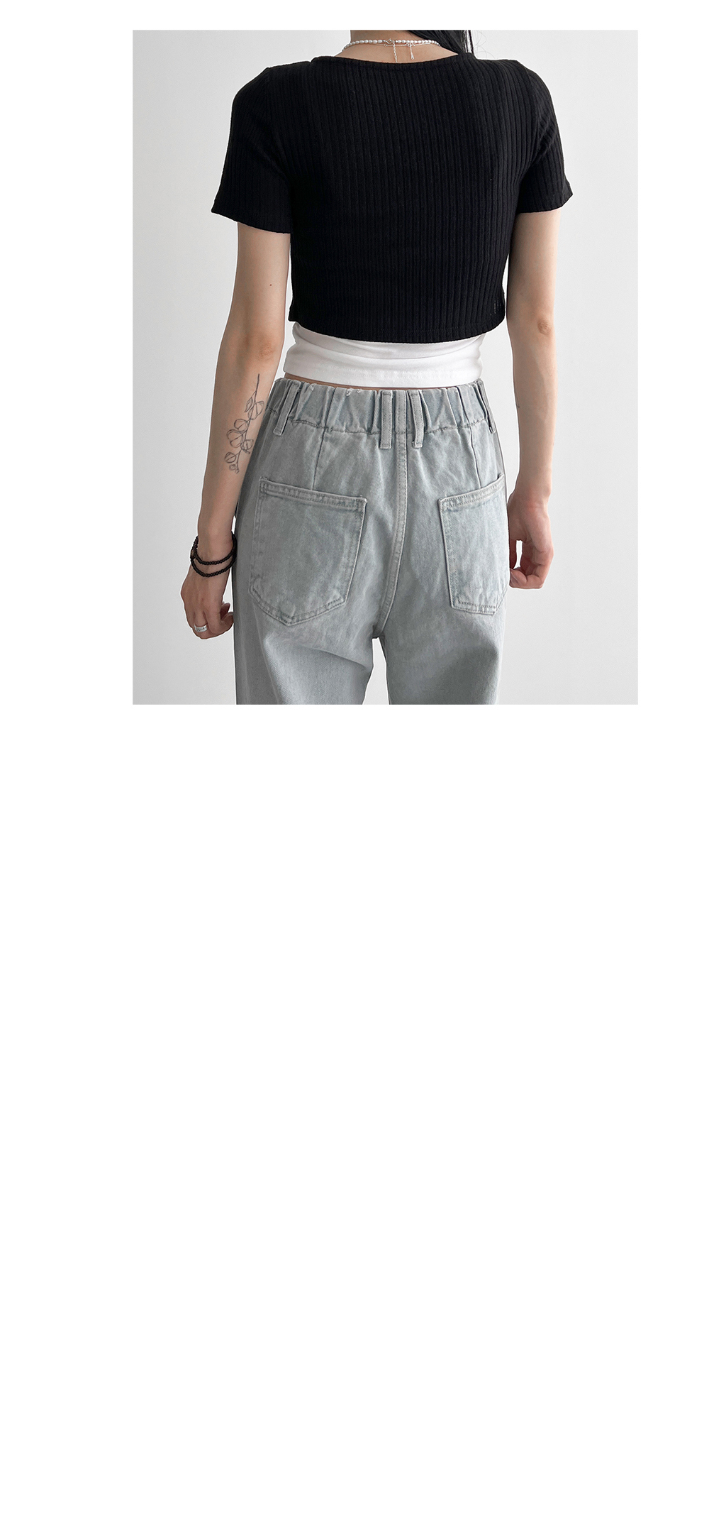 Pants grey color image-S1L8