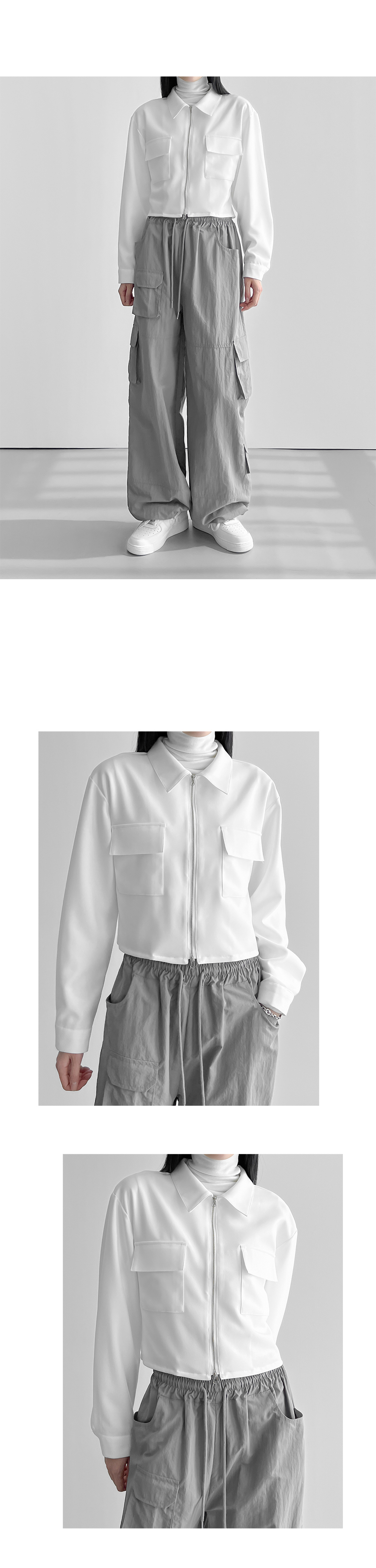 Jacket white color image-S1L7