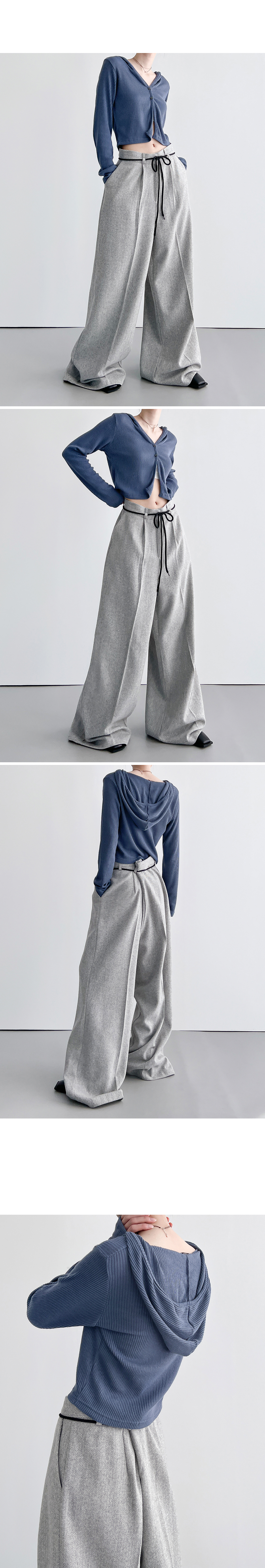 Pants grey color image-S1L5