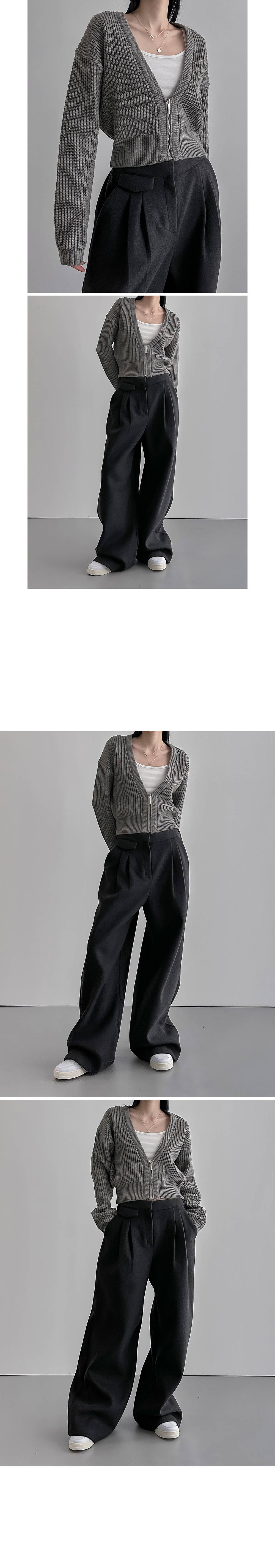 long dress grey color image-S1L6