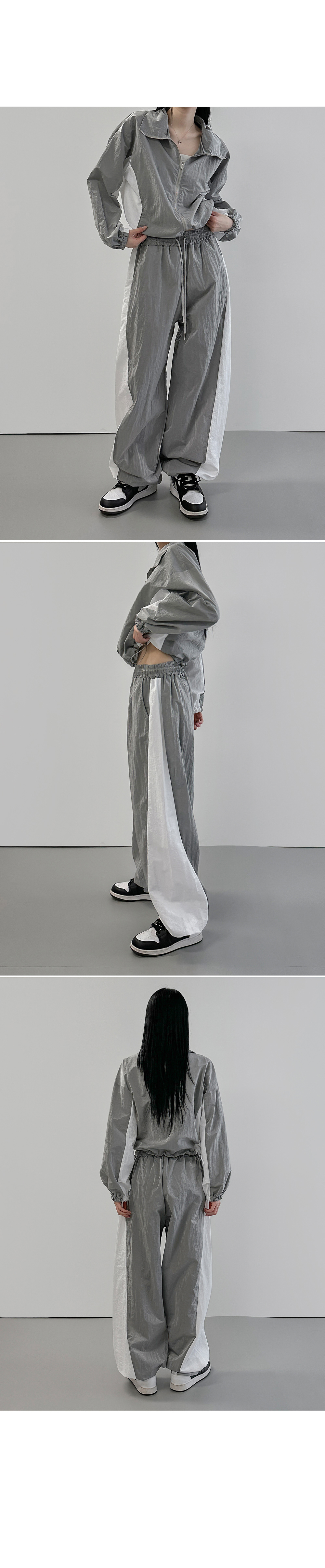 long dress grey color image-S1L7