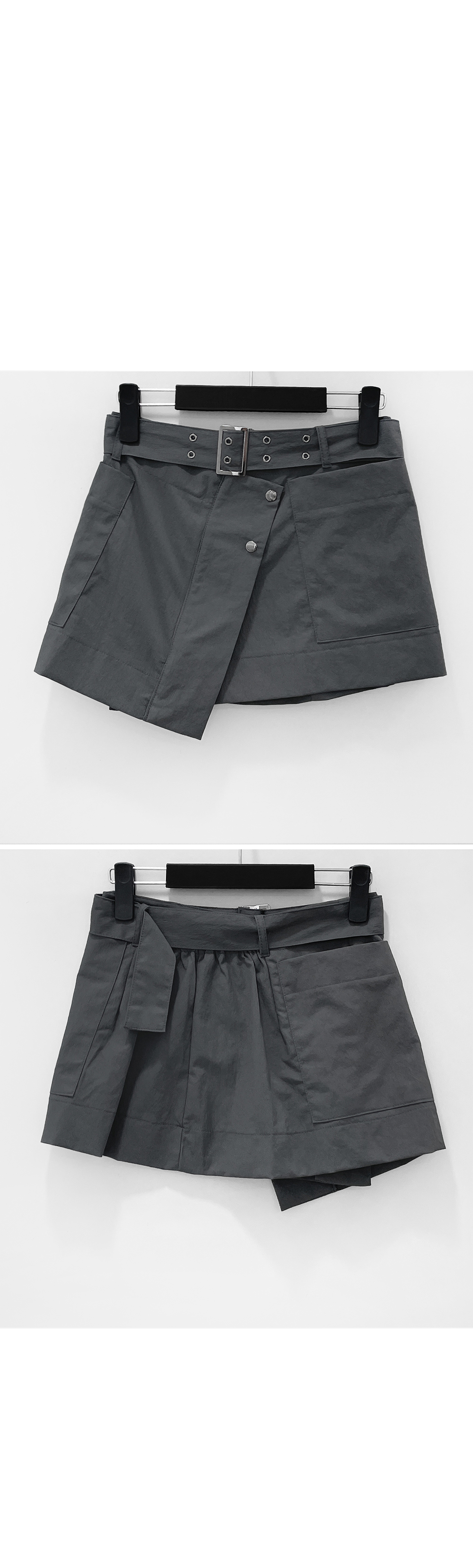shorts khaki color image-S1L12