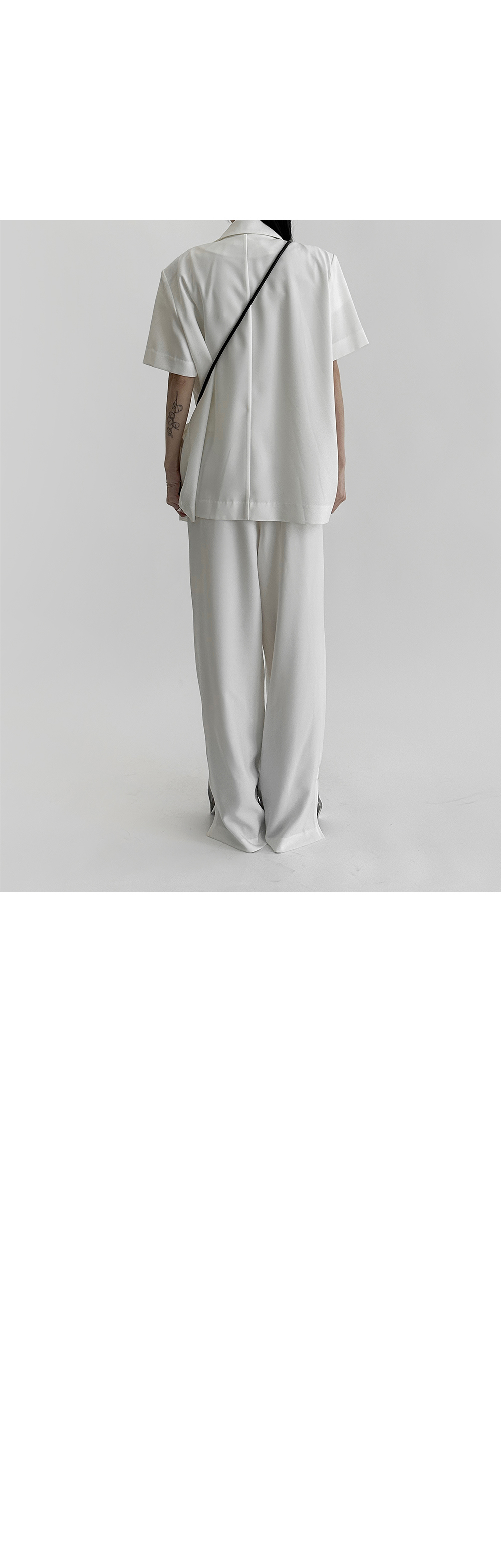 Pants white color image-S1L17