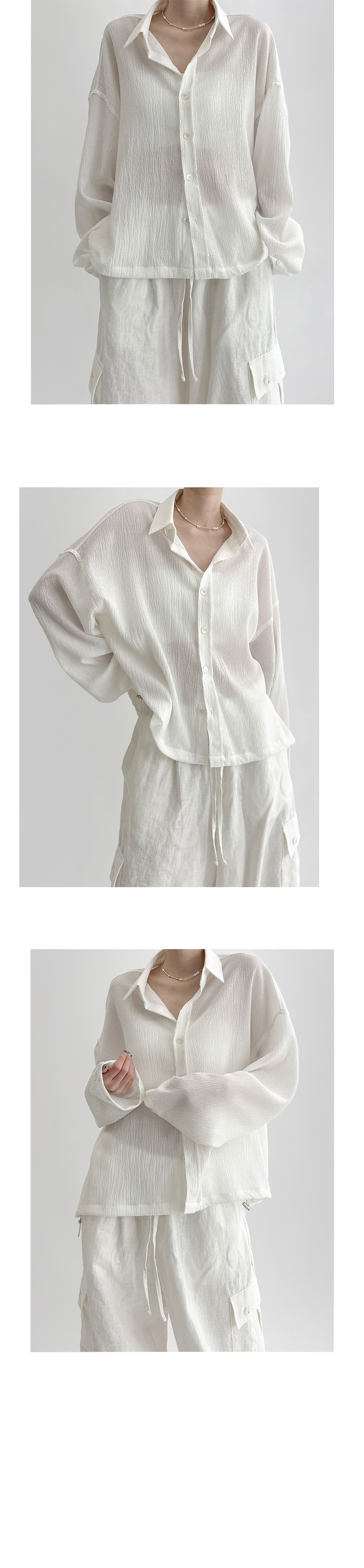 blouse cream color image-S1L14