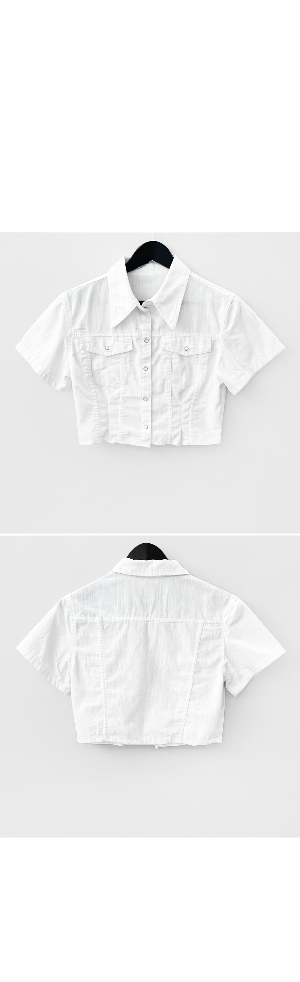 blouse white color image-S1L11