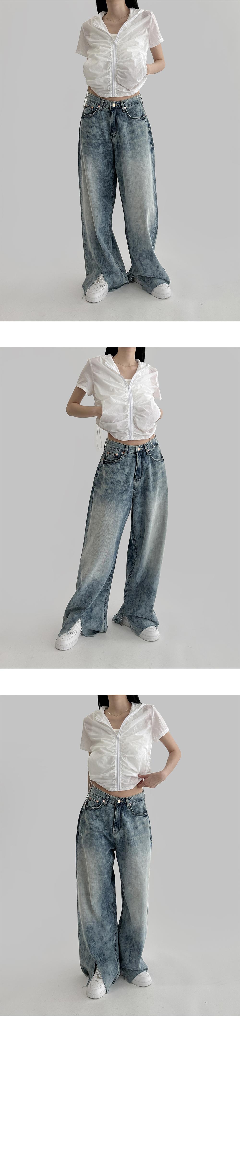 suspenders skirt/pants grey color image-S1L6