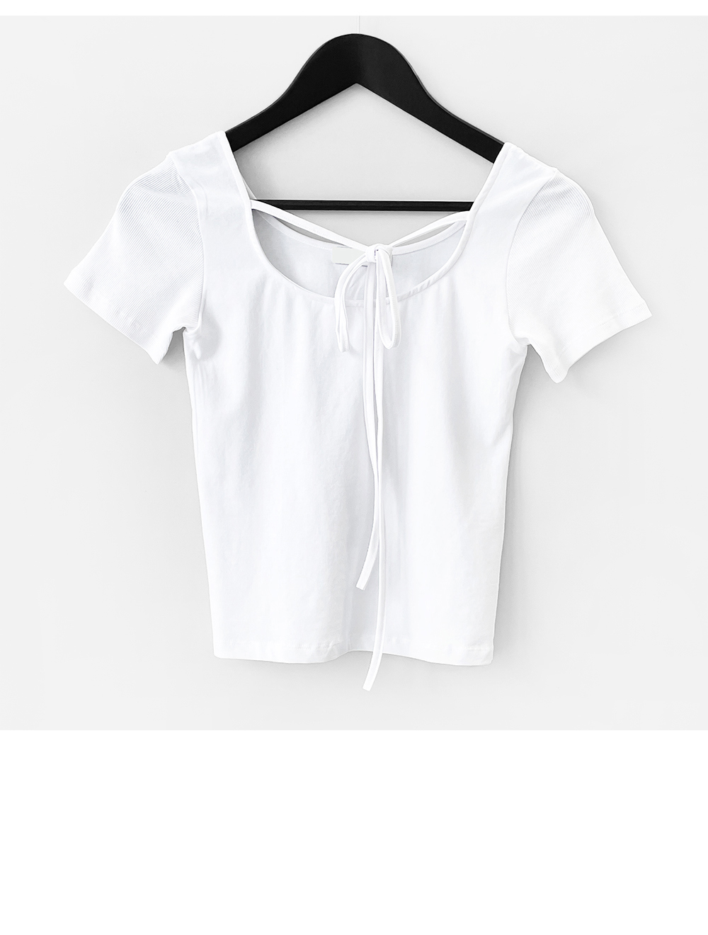 suspenders skirt/pants white color image-S1L10