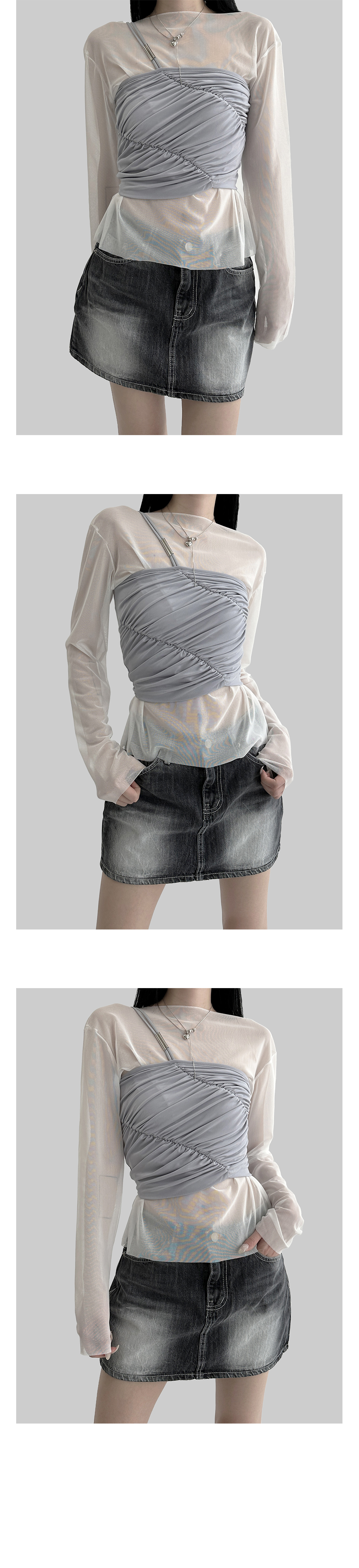 shorts grey color image-S1L12