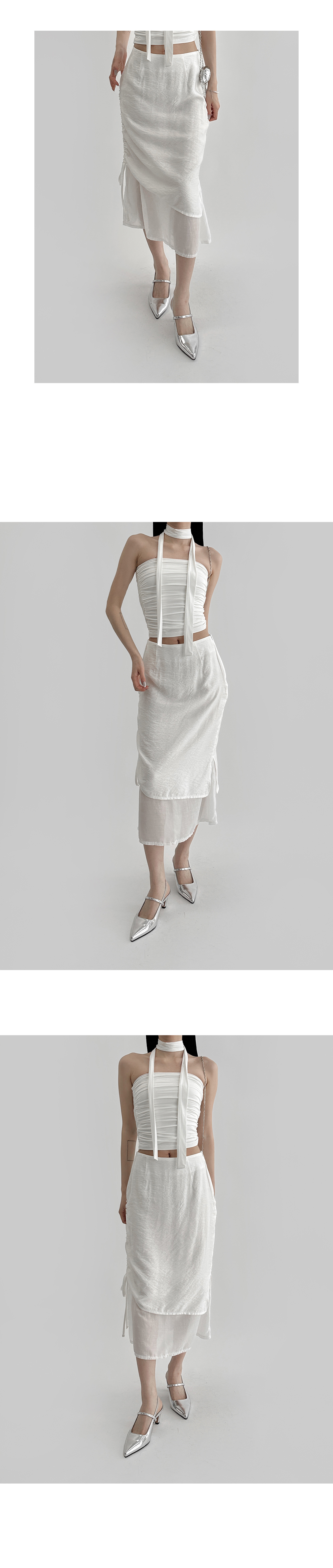 dress white color image-S1L8