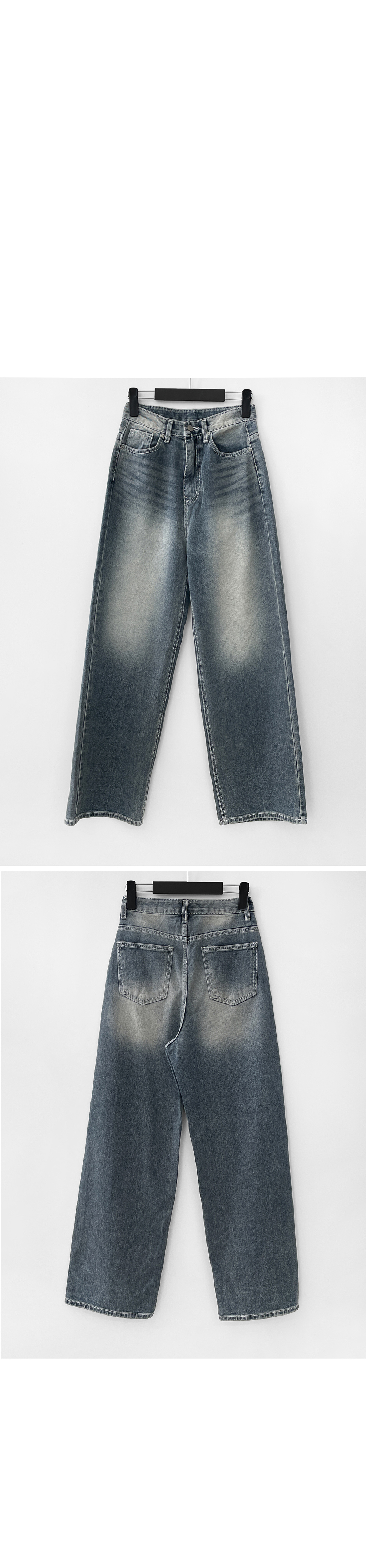 suspenders skirt/pants khaki color image-S1L11