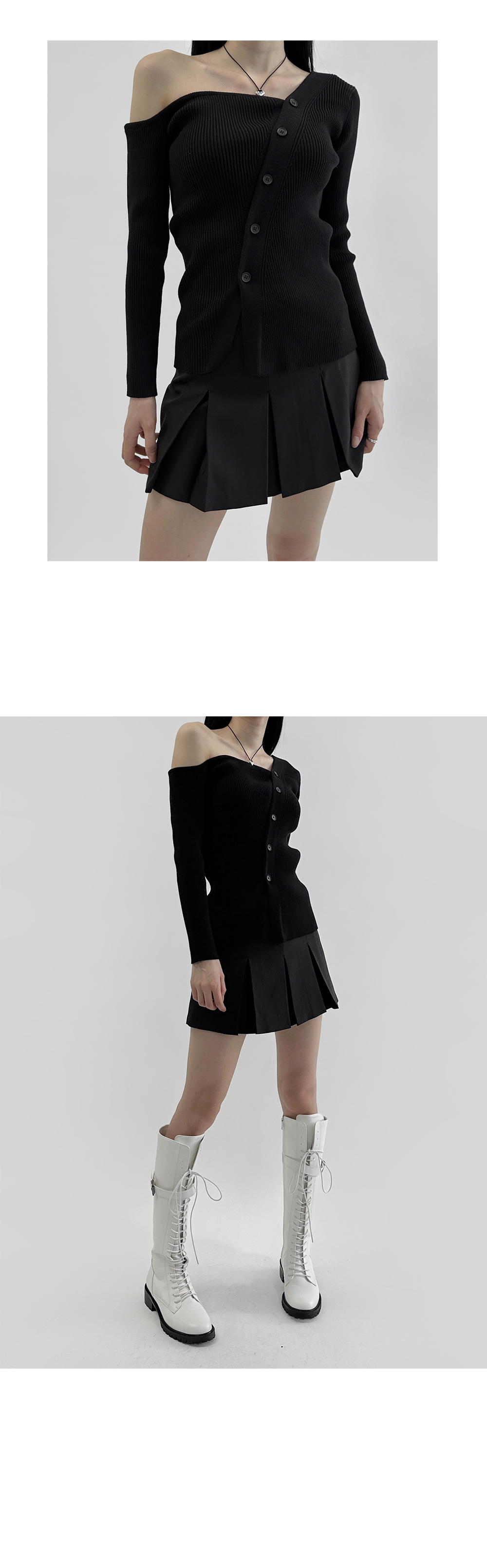 mini skirt model image-S1L9