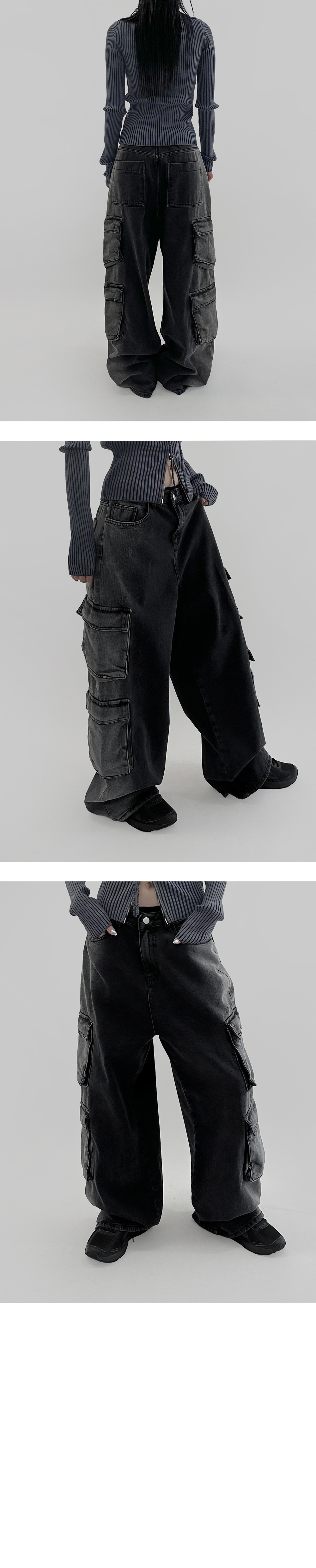 Pants charcoal color image-S1L7