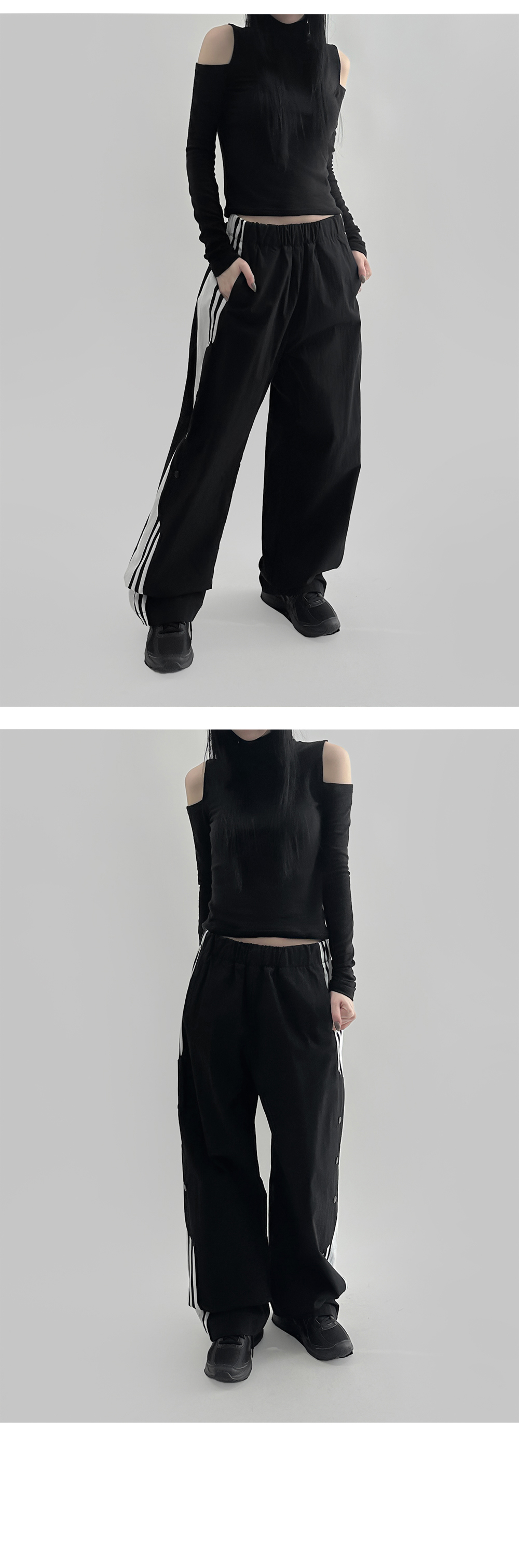 suspenders skirt/pants model image-S1L6