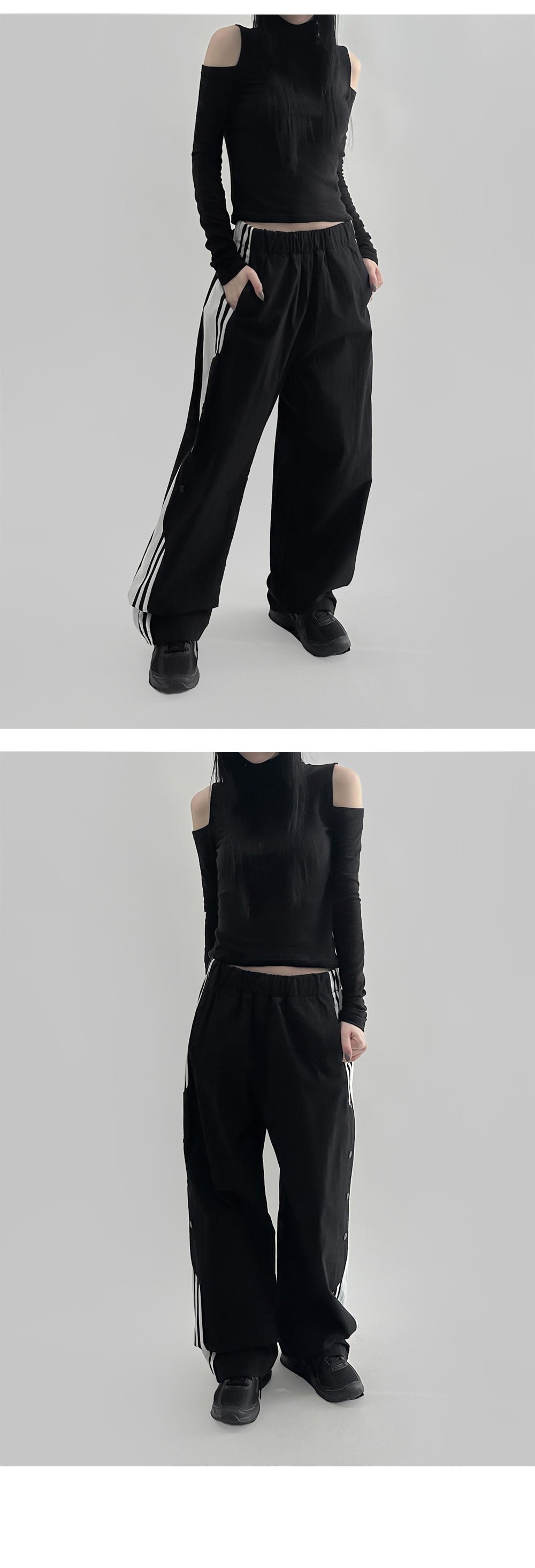 suspenders skirt/pants model image-S1L15
