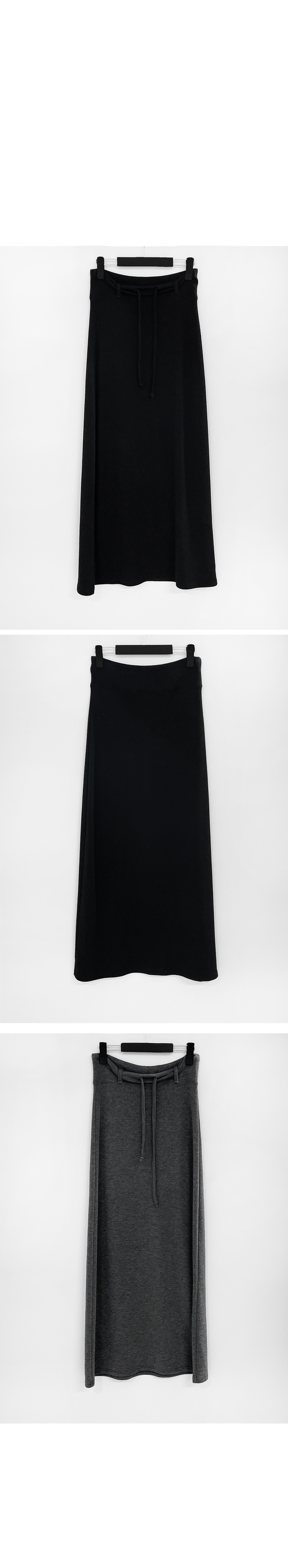 long dress charcoal color image-S1L12