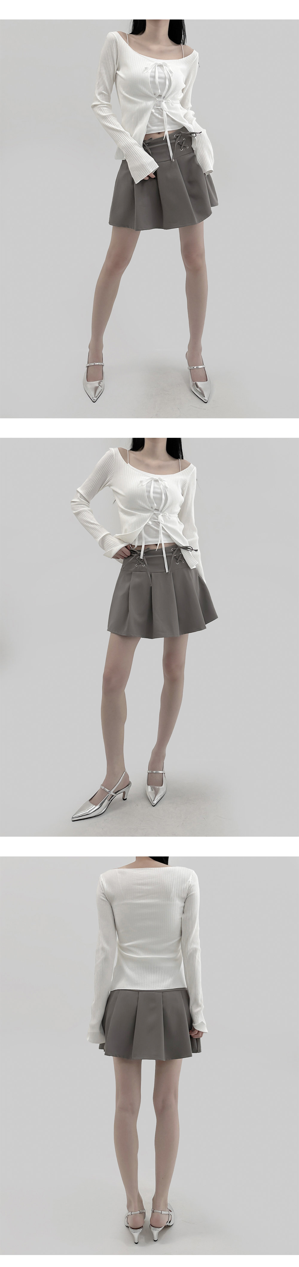 blouse white color image-S1L6