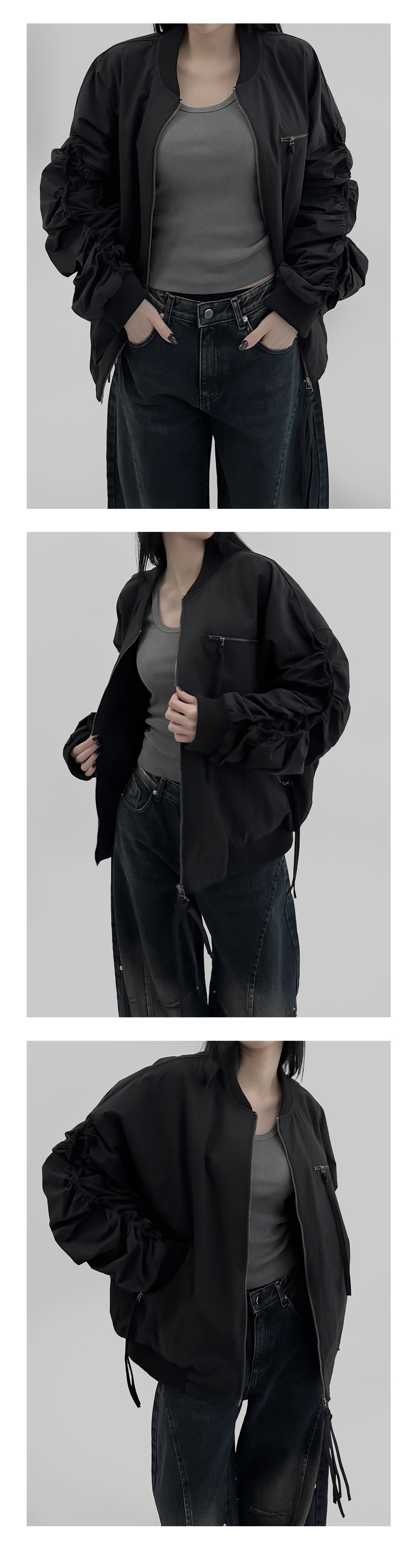 jacket charcoal color image-S1L15