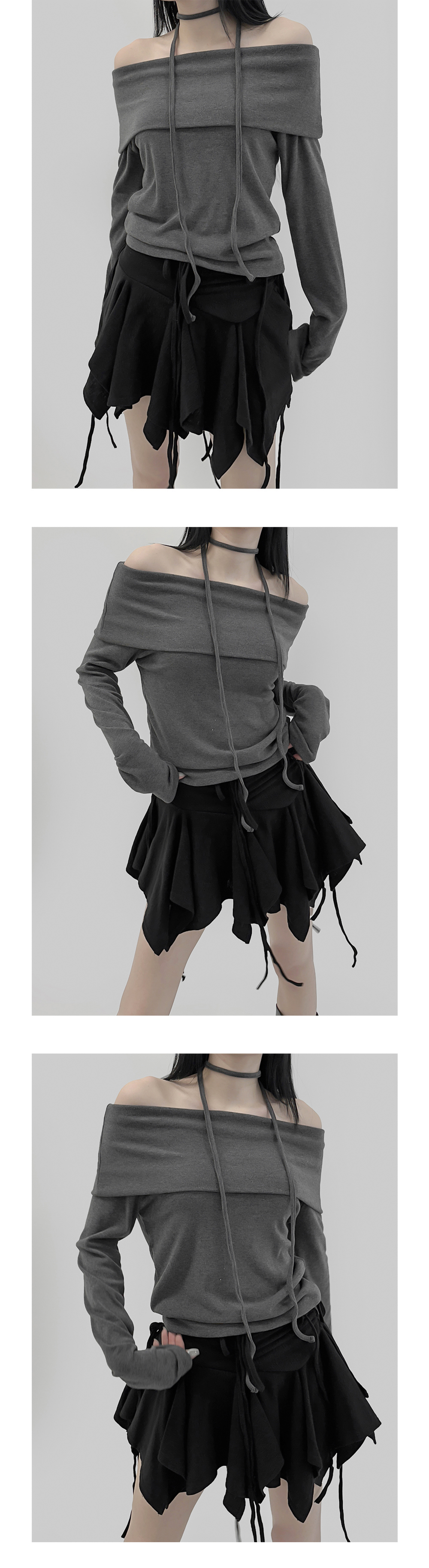 mini skirt model image-S1L14