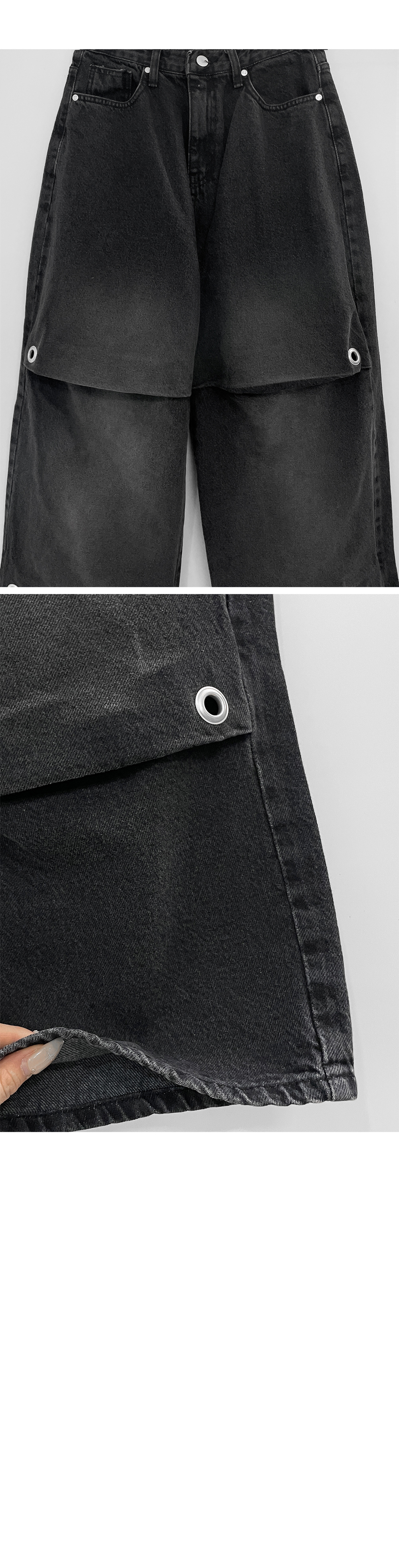 suspenders skirt/pants detail image-S1L10