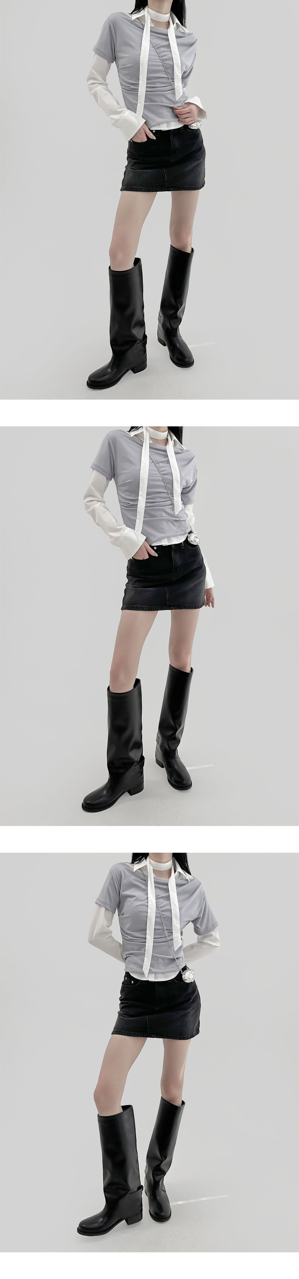 shorts charcoal color image-S1L5