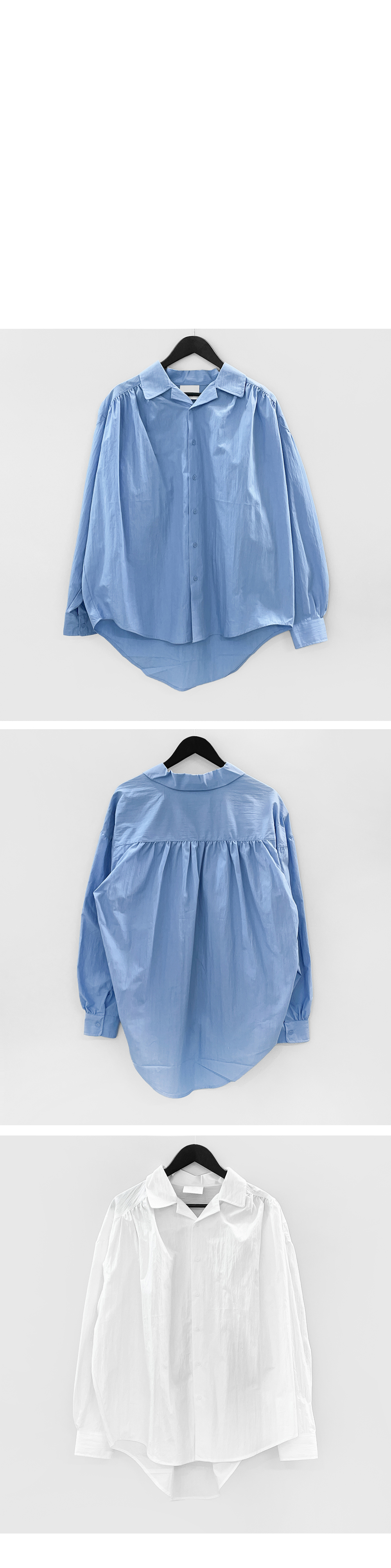mini skirt blue color image-S1L9