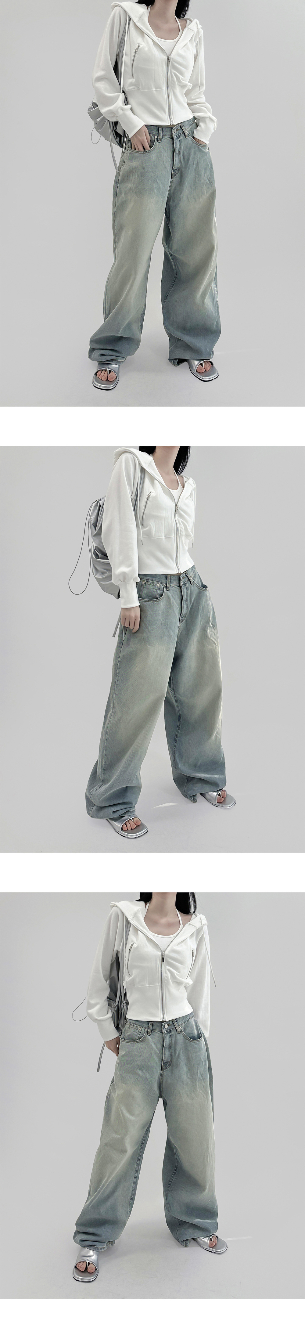 Pants grey color image-S1L3